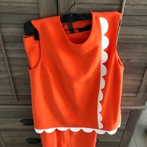 Victoria Beckham set, top and cropped pants